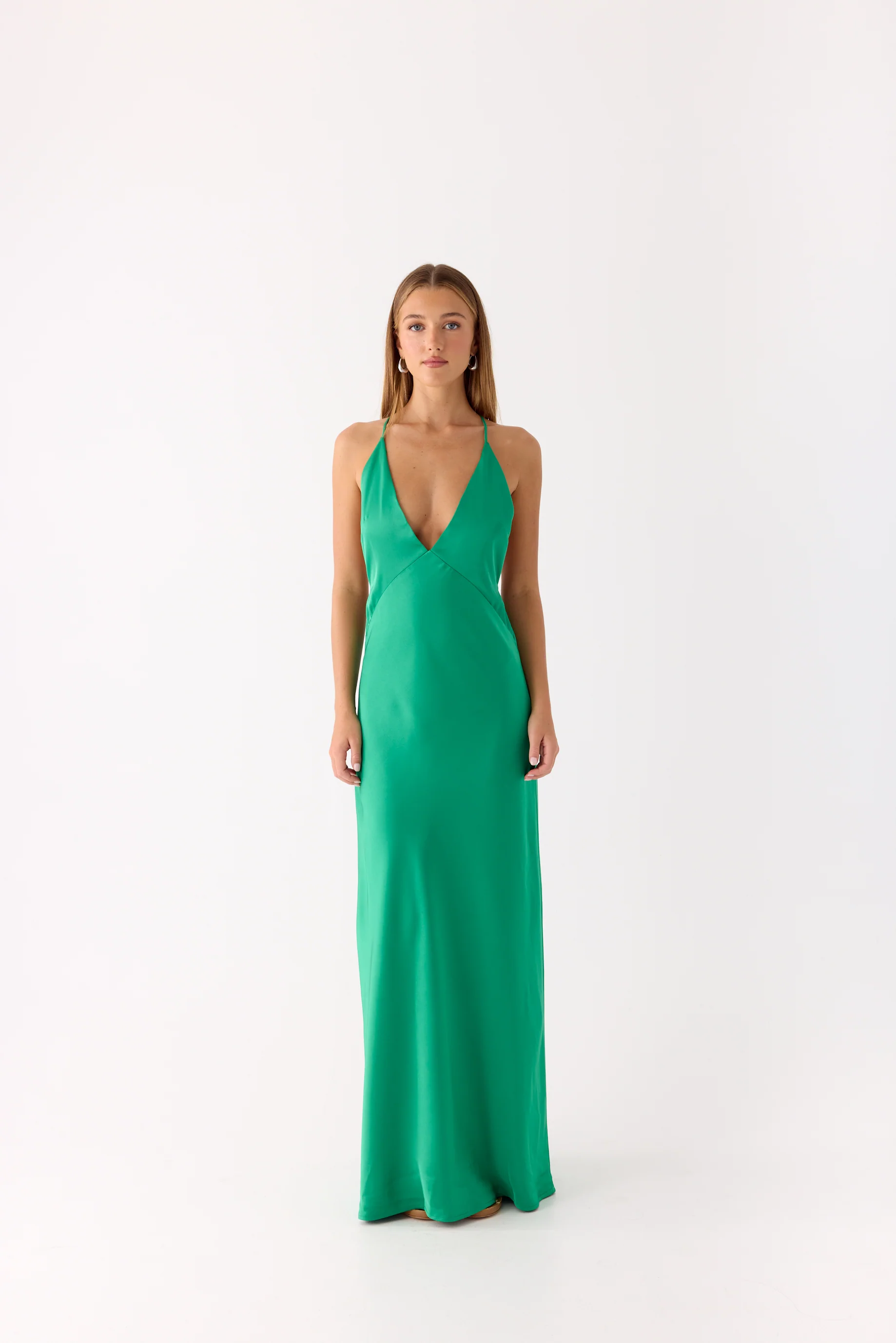 Esmeray Maxi Dress - Emerald Green