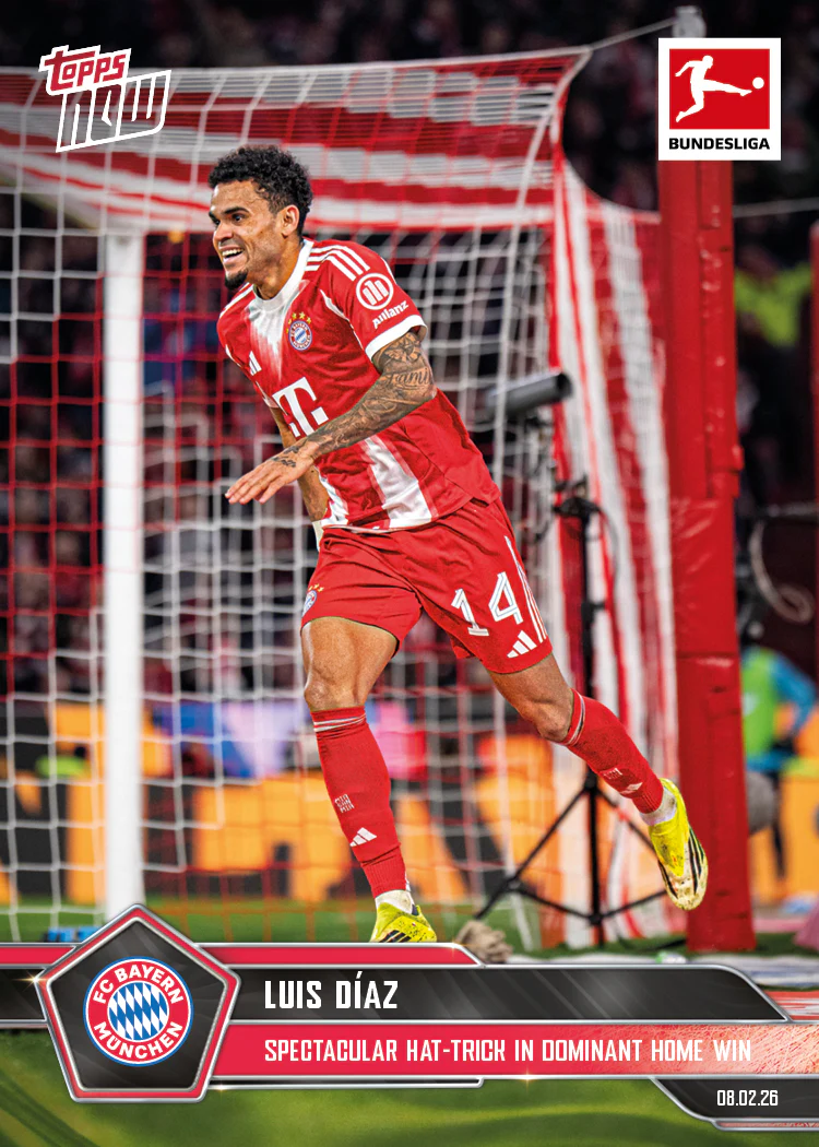 Luis Díaz - 2025-26 Bundesliga Topps NOW® - Card 120