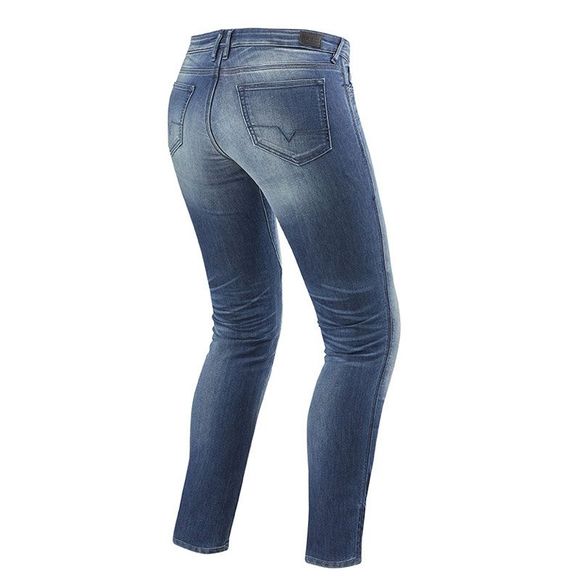 Jean Moto Rev it WESTWOOD LADIES SF - Slim - BleuRef : RI0684-C39343