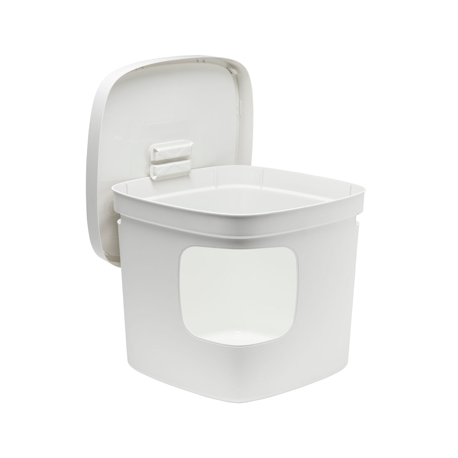 Moderna Cubana Cat Litter Box - Soft white