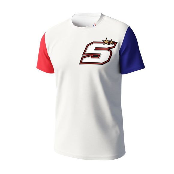 T-Shirt manches courtes Ixon ZARCO 25 - BlancRef : IX2156