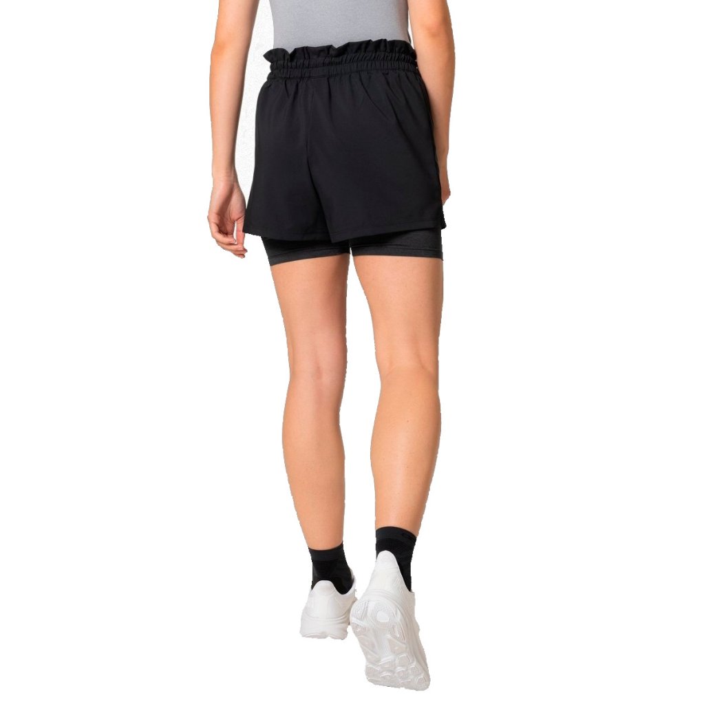 Odlo Active 365 2-in-1 5 Inch Shorts Women - black