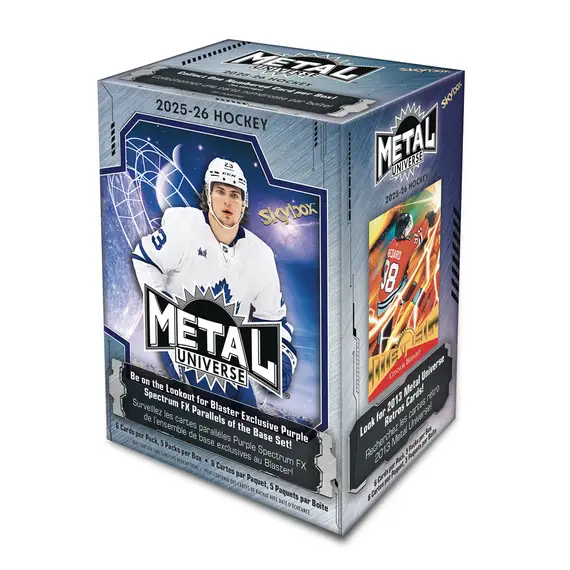 2025-26 Skybox Metal Universe Hockey Trading Cards (Blaster)
