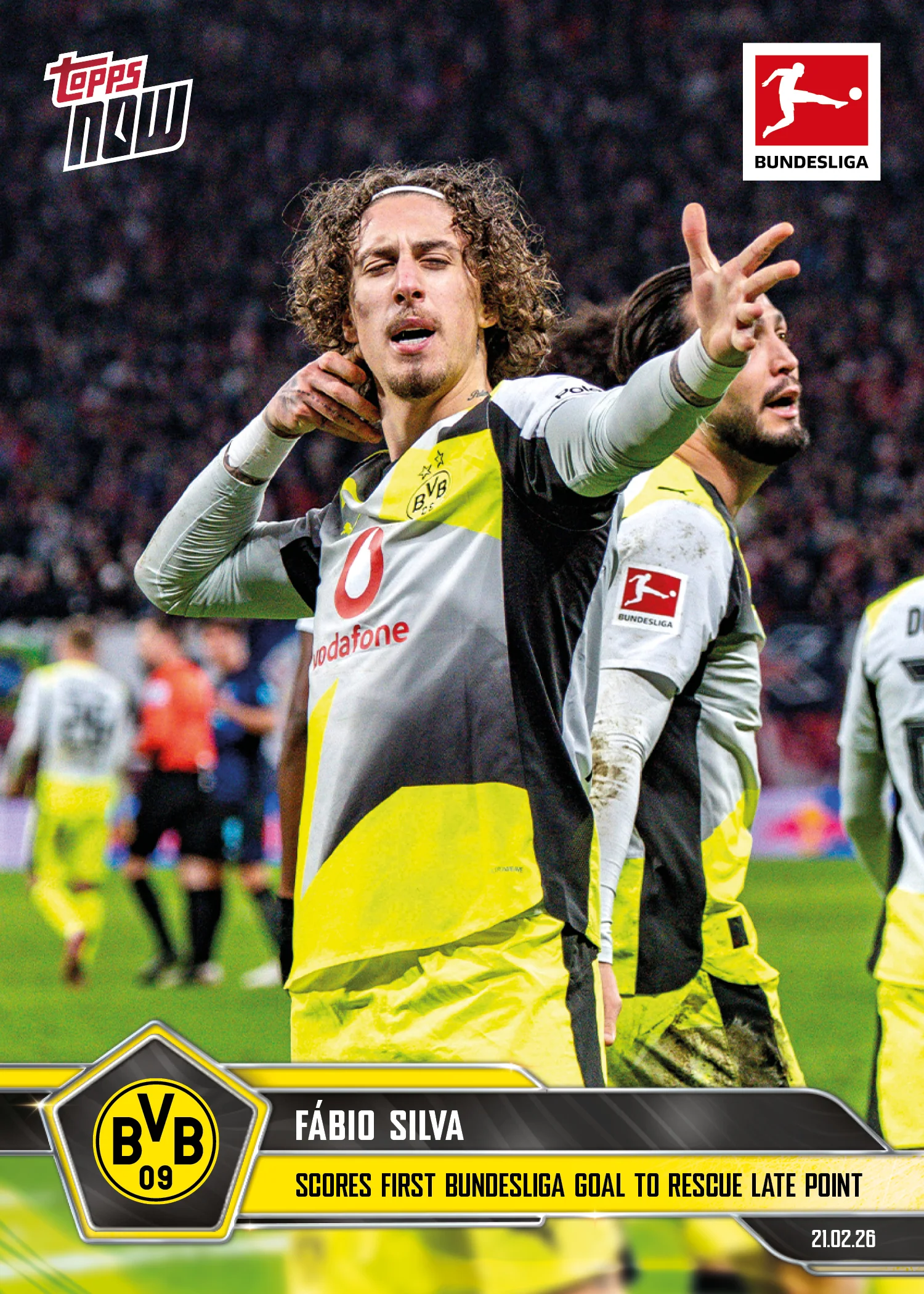 Fábio Silva- 2025-26 Bundesliga Topps NOW® - Card 131