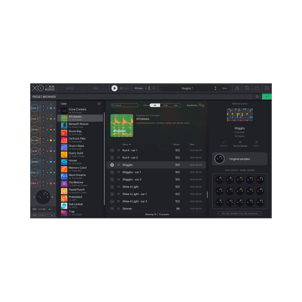 XLN Audio XOpak: Afrobeats – Thomann Ireland