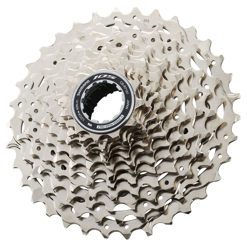 Shimano 105 CS-R7101 Cassette - HyperGlide | 12-speed