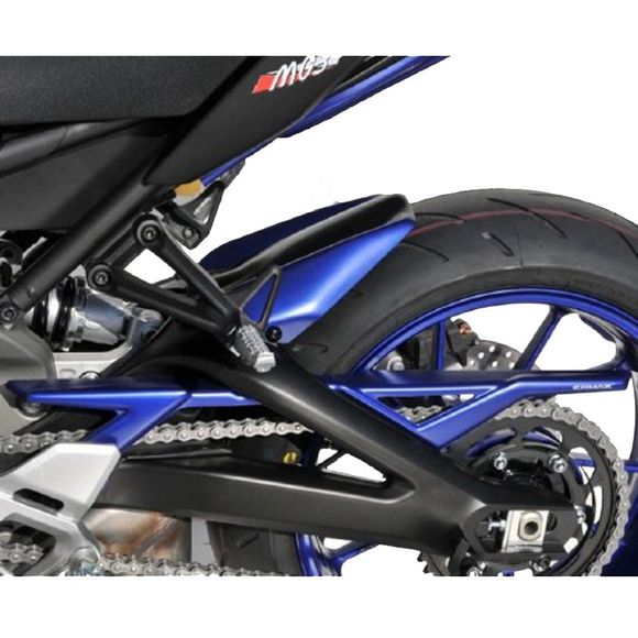 Ermax Rear mudguard with chain cover - Blue / BlackRef: EM1323