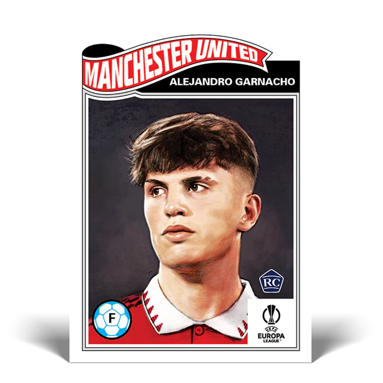 Topps UK - UCC Living Set Card #526 - Alejandro Garnacho