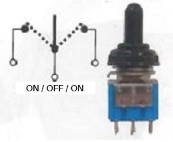 Bihr connectors Waterproof On/Off switch Ø6mm UniversalRef: Bi01754A / 1079849