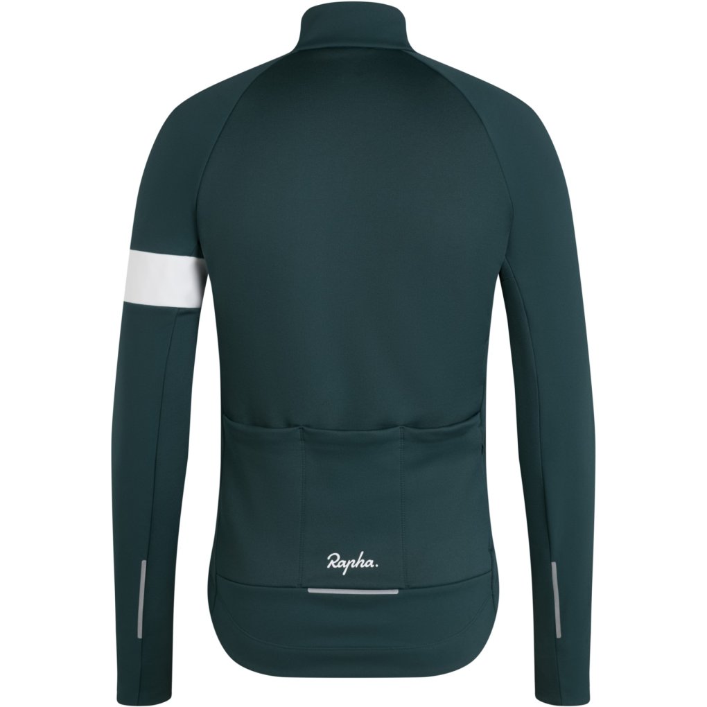 Rapha Core Winter Jacket Men - forest green/white
