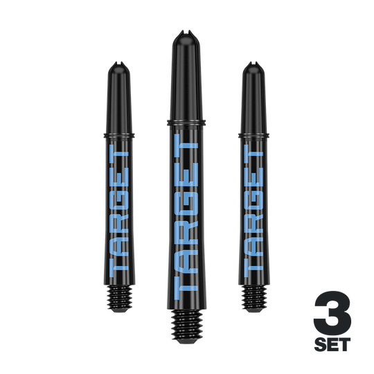 Target Pro Grip TAG Shafts - 3 Sets - Black Blue