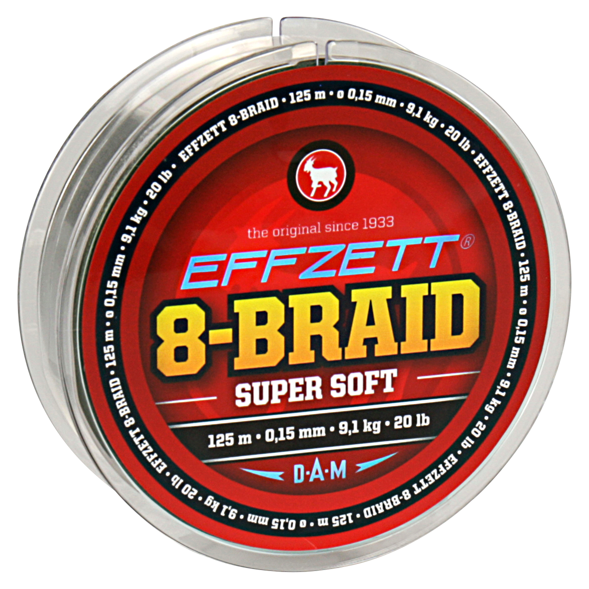 Effzett Fishing Line 8-Braid (Moss Green, 250 m)