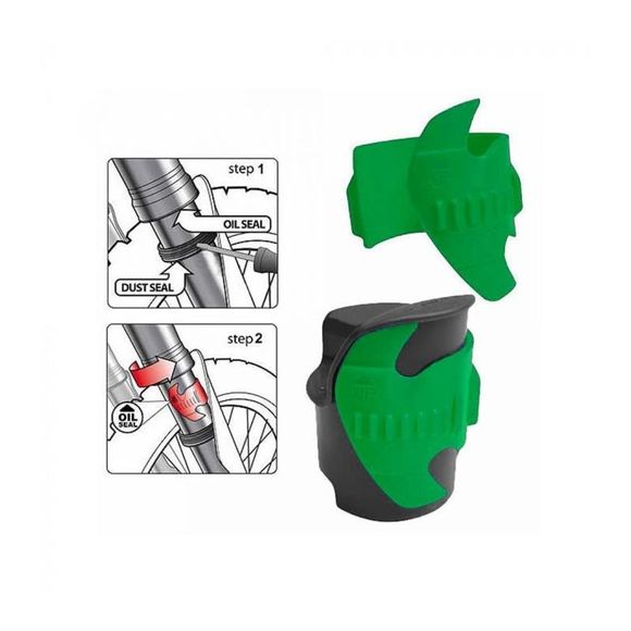 Bike It 45/55 MM Universal Fork Seal Guide - GreenRef: BIK0598 / FKSSVR08