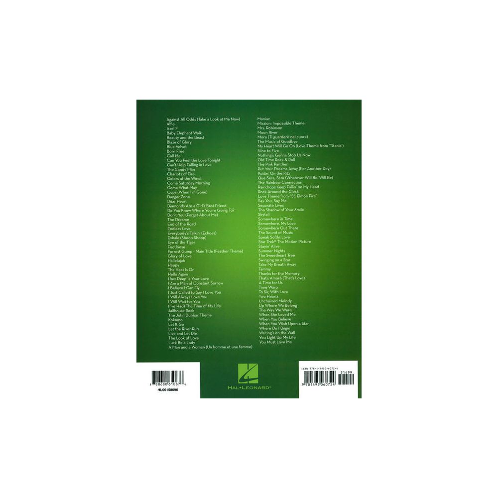 Hal Leonard 101 Movie Hits for Cello – Thomann Ireland