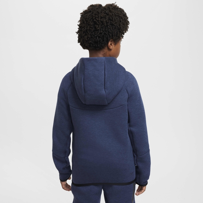 Nike Sportswear Tech Fleece Full Zip Jacket Kids - obsidian heather/black HV5867-473