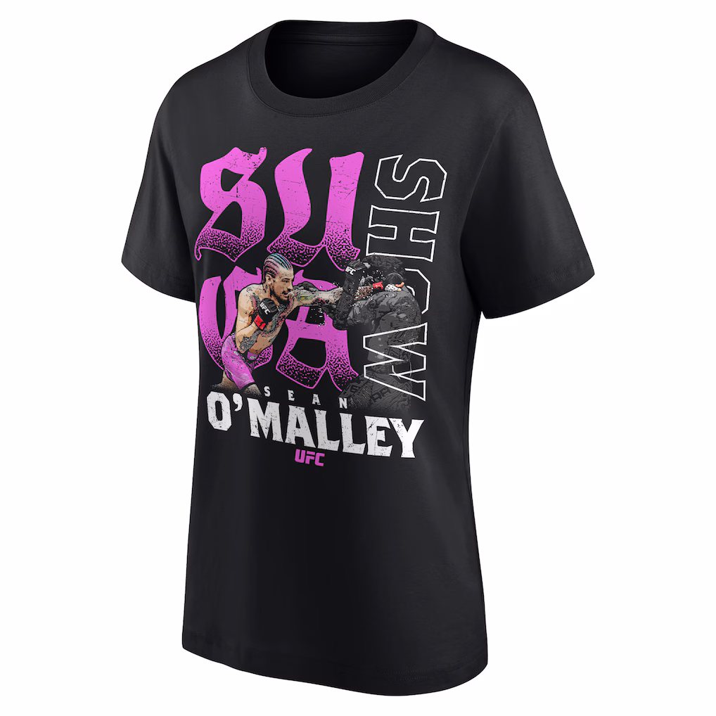 UFC Sean O'Malley Suga Show T-Shirt - Black - Womens