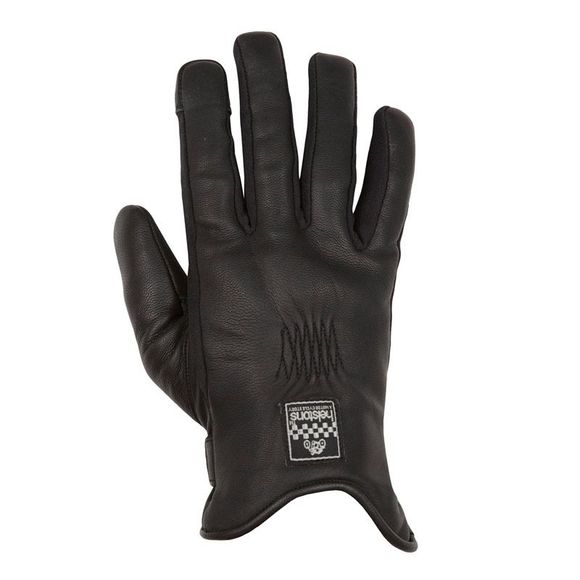 Helstons BENSON WINTER LEATHER Gloves - Black / BrownRef: HS0795