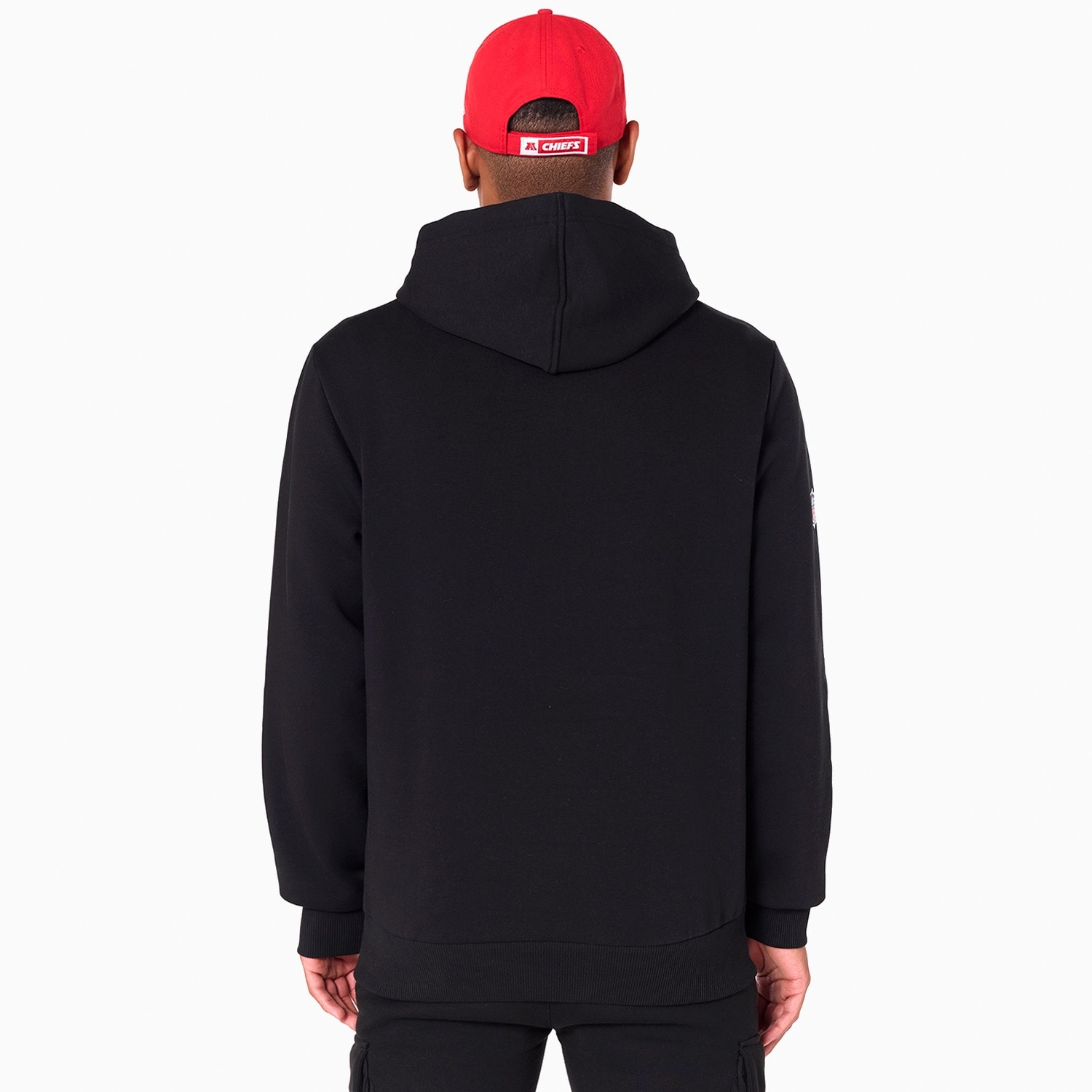 Kansas City Chiefs Logo Hoodie New Era NFL Sweatshirt Black