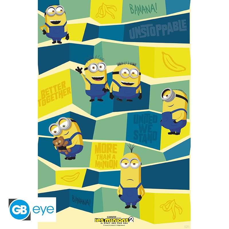MINIONS Poster Minions everywhere (91.5x61cm)