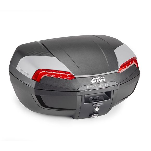 Top case Givi E46N2 RIVIERA MONOLOCK (46 Liters) Universal - BlackRef: Gi2457 / E46N2