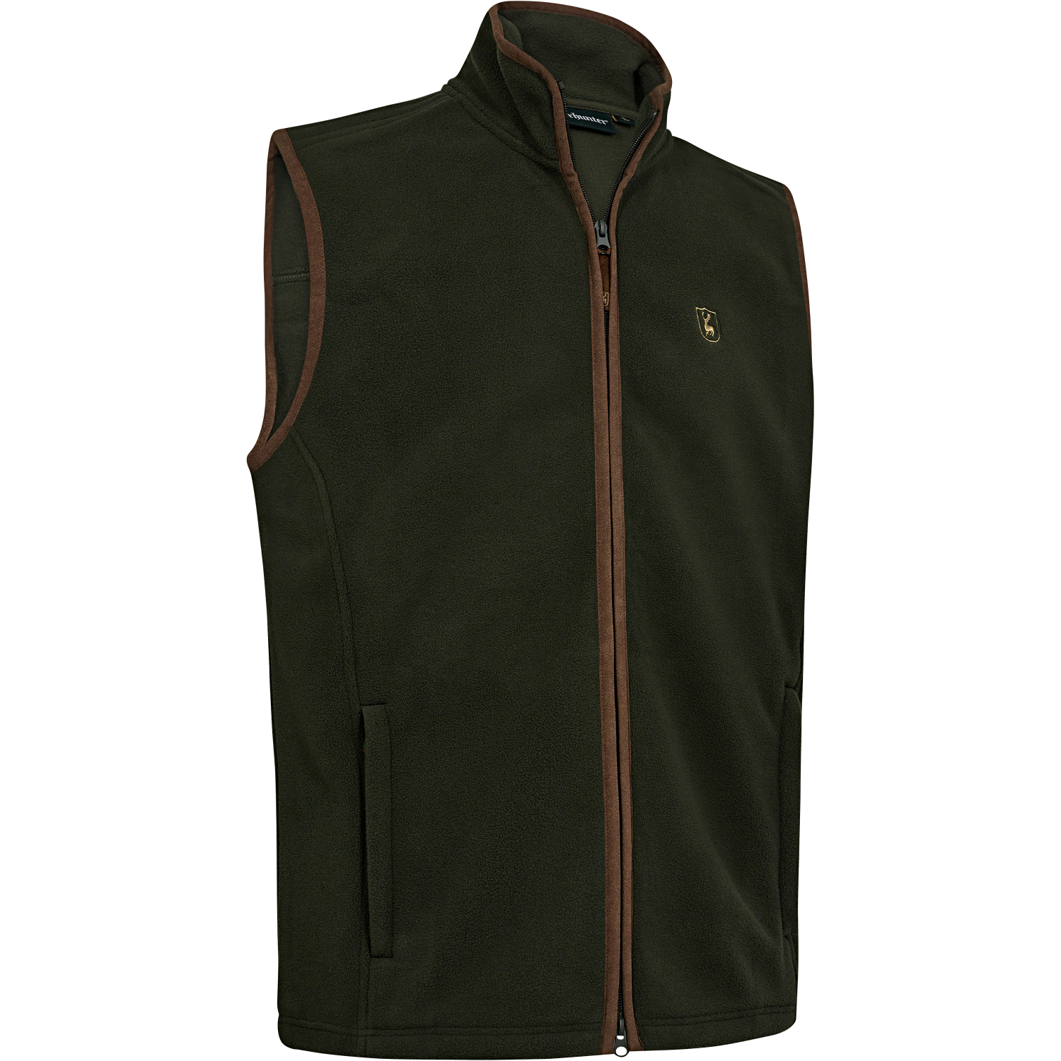 Cumbria Fleece Waistcoat Men (Forest Ember)