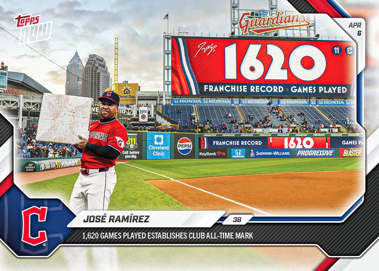 José Ramírez - 2026 MLB Topps NOW® - Card 55