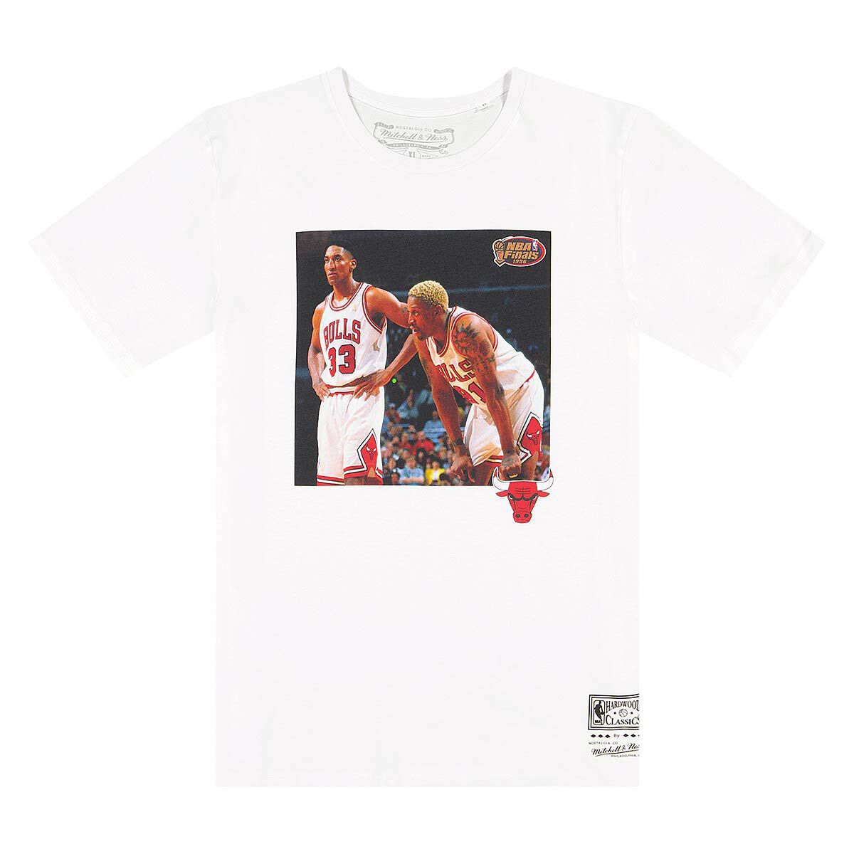 Pippen & Rodman Chicago Bulls Mitchell & Ness Photo NBA T-Shirt