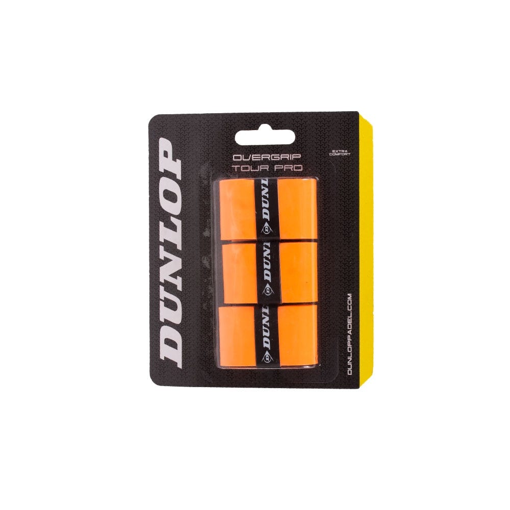 ORANGE DUNLOP TOUR PRO OVERGRIP