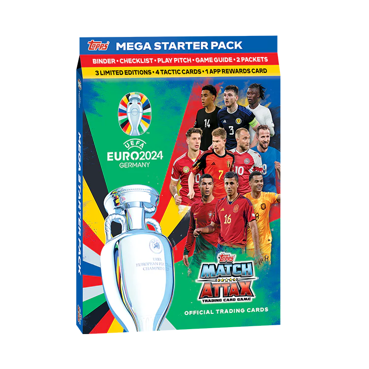 Official EURO 2024 Match Attax - Mega Starter Bundle