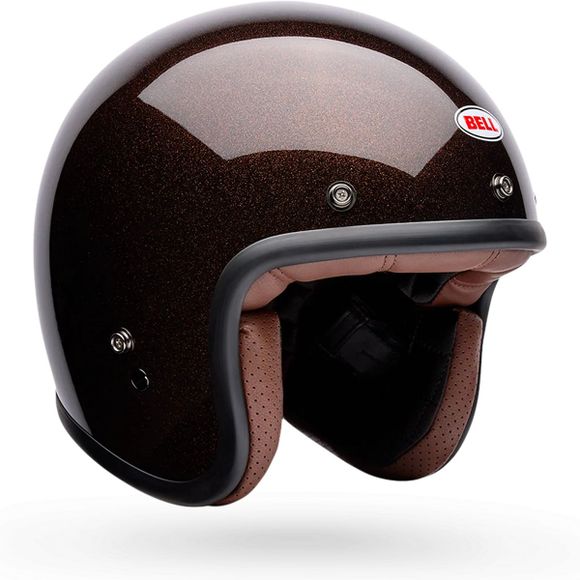 Casque jet Bell CUSTOM 500 - FLAKE - MarronRef : EL0843