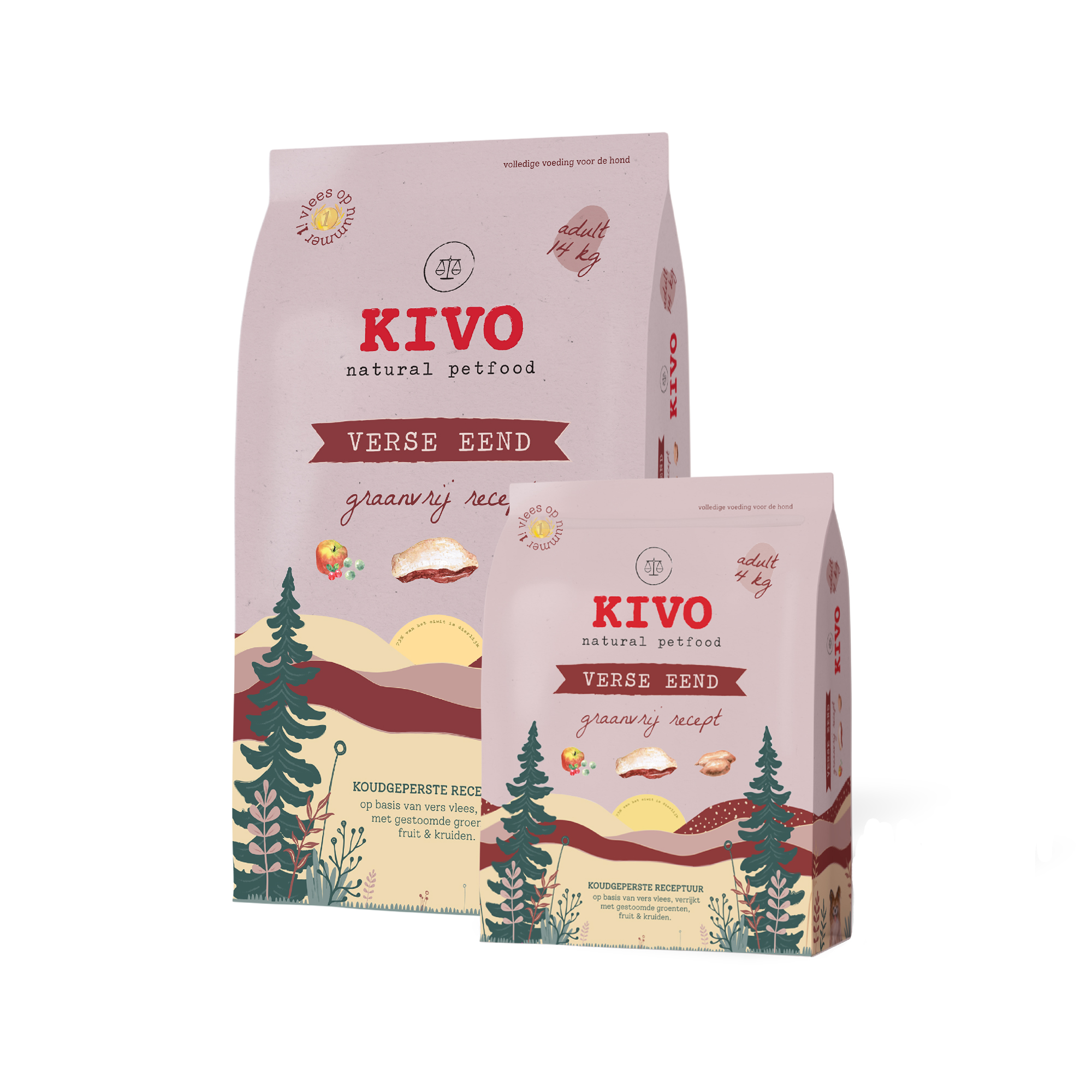 Kivo Fresh Duck Grain-free - 14kgr