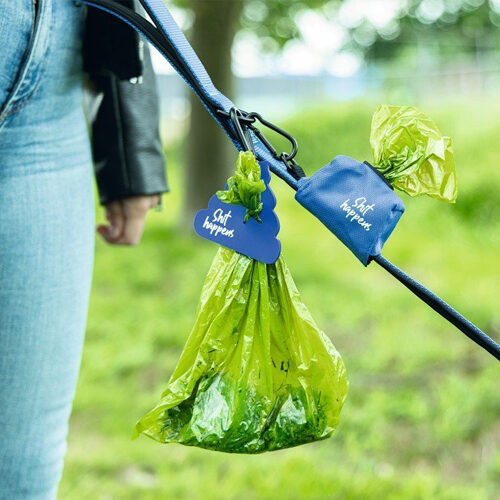 Beeztees Poop Bag Holder Samy - Blue