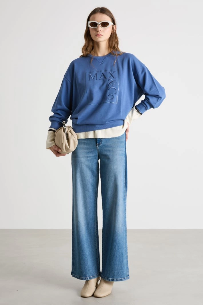 Sweatshirt - LIGHT BLUE