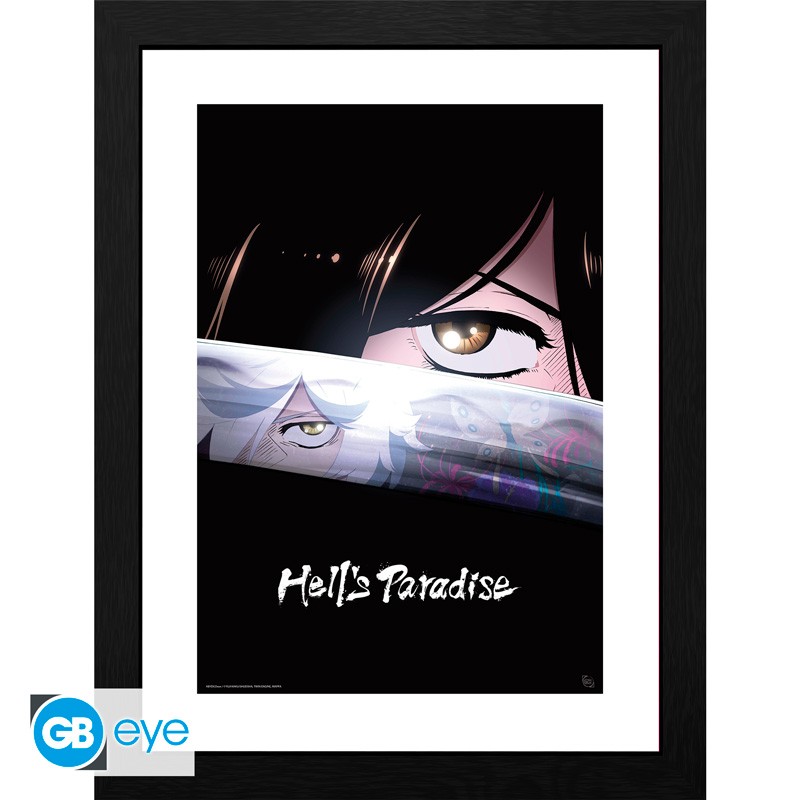 HELL'S PARADISE Framed print Teaser Art S1