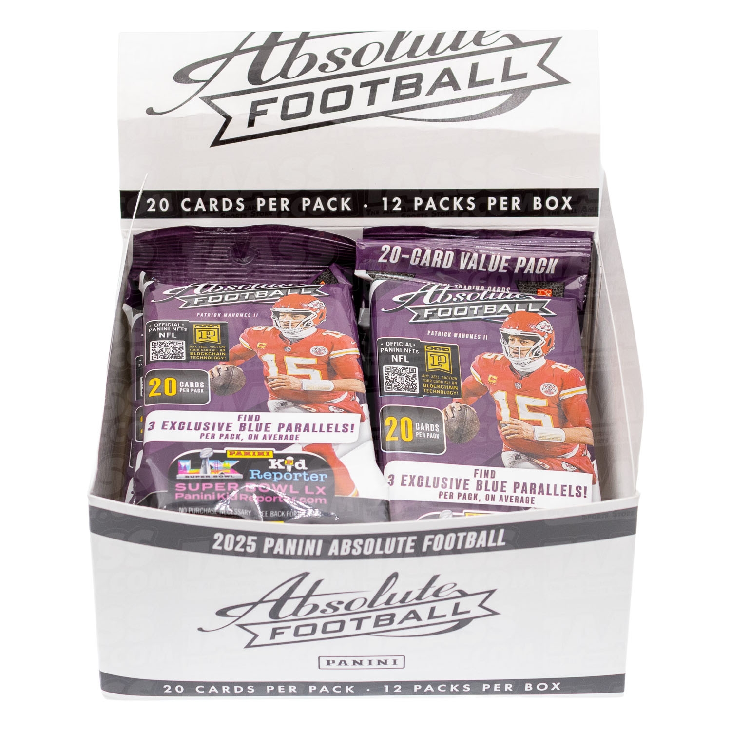 2025 Panini Absolute Football NFL Fat-Pack Box