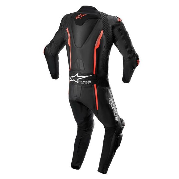 Combinaison Alpinestars MISSILE V2 1 PIECE - TECH-AIR® COMPATIBLE - Noir / RougeRef : AP12599