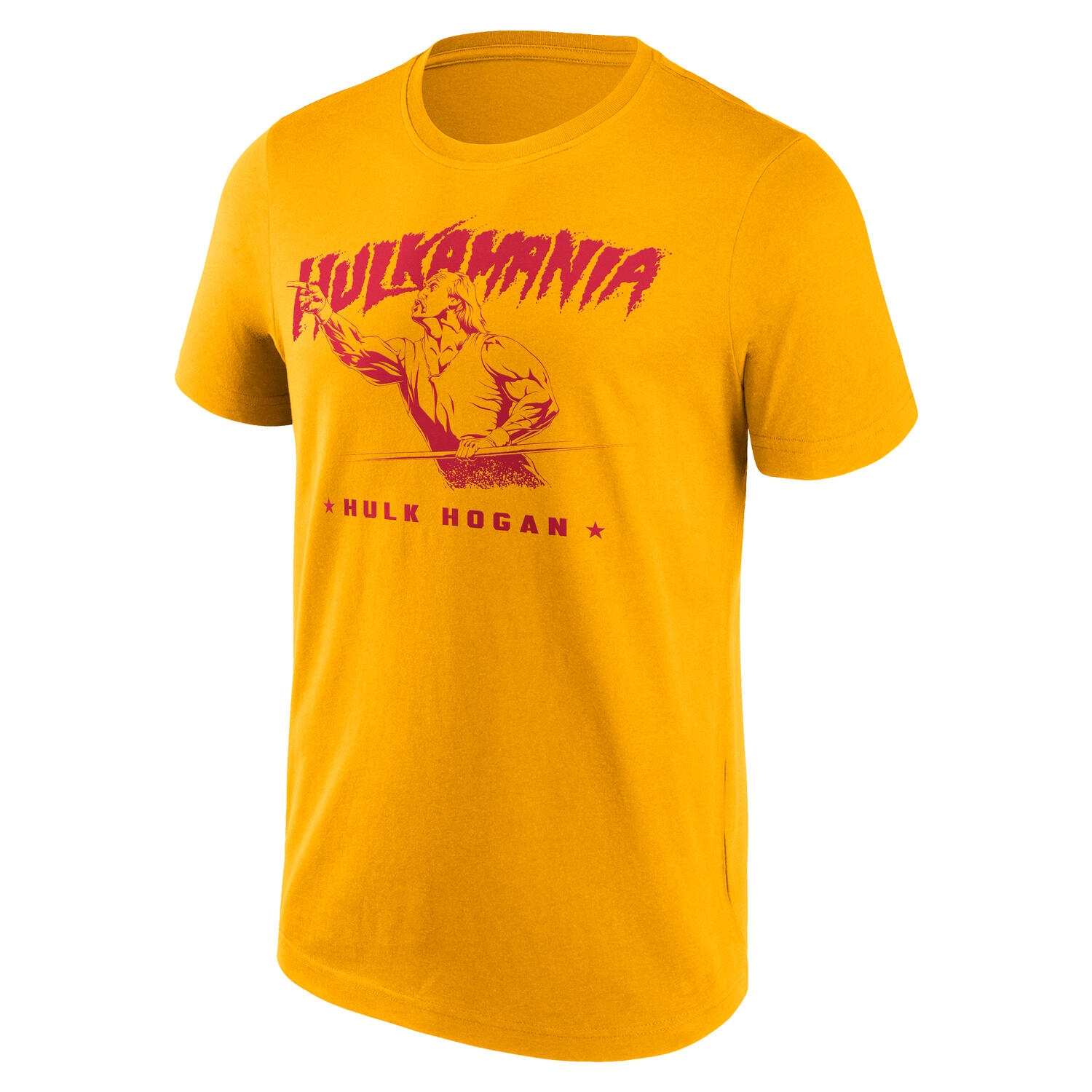 Hulk Hogan WWE Superstar T-Shirt Yellow