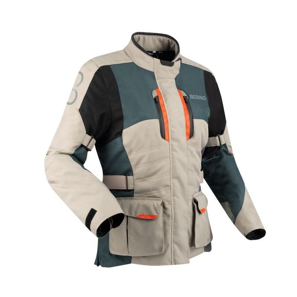 Veste Moto Bering LADY SIBERIA - GrisRef : BR1576
