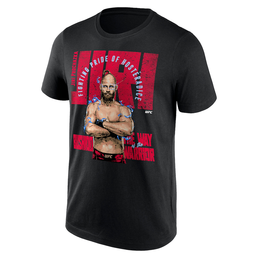 UFC Jiri Prochazka Bushido T-Shirt - Black - Mens