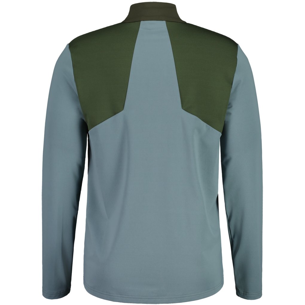 Maloja DurachelM. Mountain Midlayer Hybrid Shirt Men - shaded sage multi 1214
