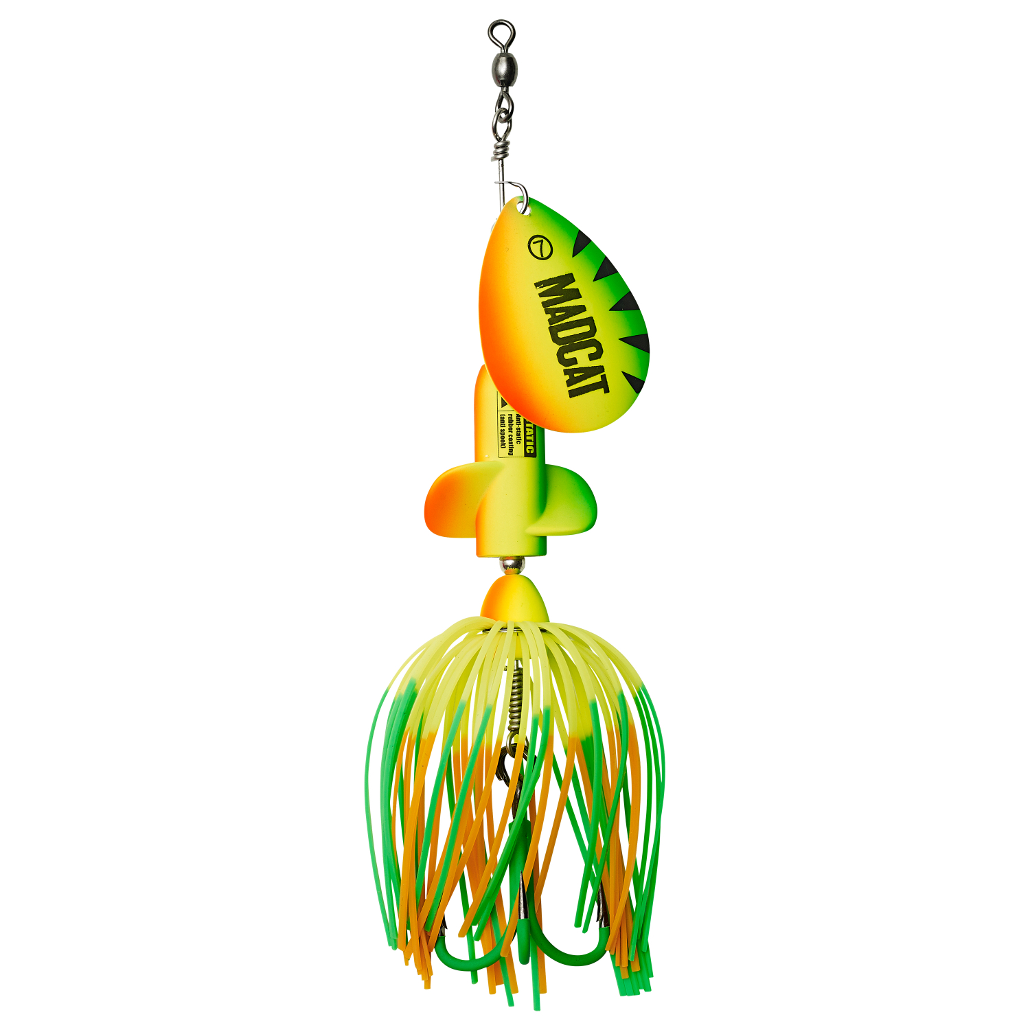 MAD CAT Catfish Spinner A-Static Screaming (Firetiger UV)