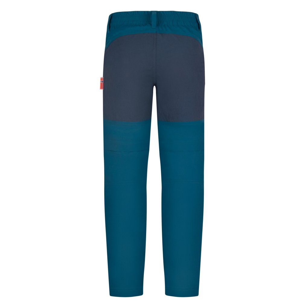 Trollkids Nordfjord Slim Fit Zip-Off Pants Kids - Madeira Blue