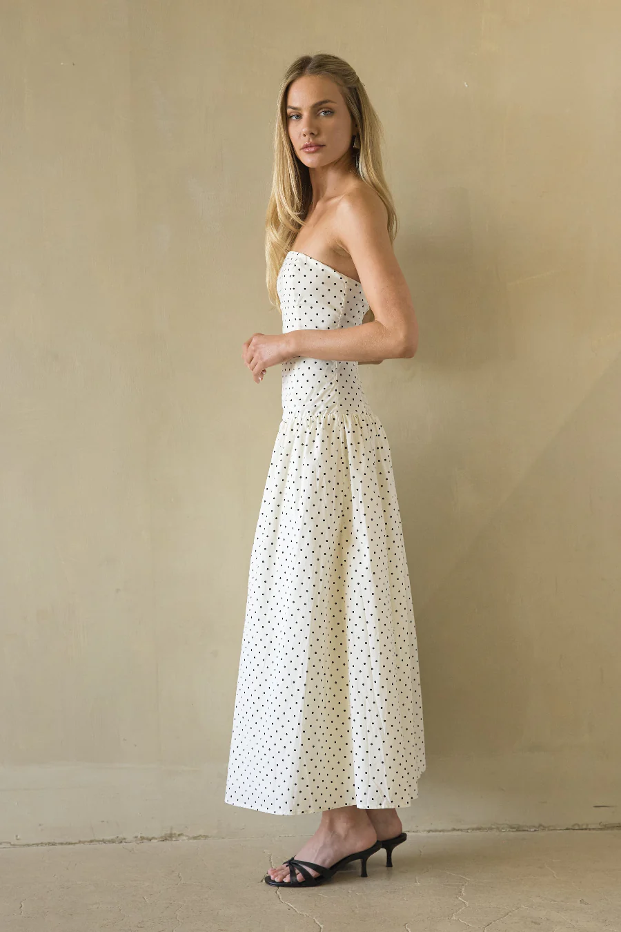 Joey Polka Dot Midi Dress