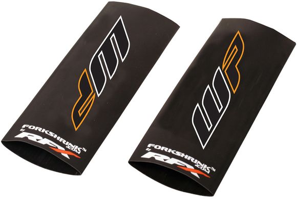 Stickers RFX Protection supérieure Race Series Forkshrink logo WP - blanc/orange UniverselRef : RFX00620A / 1128329001