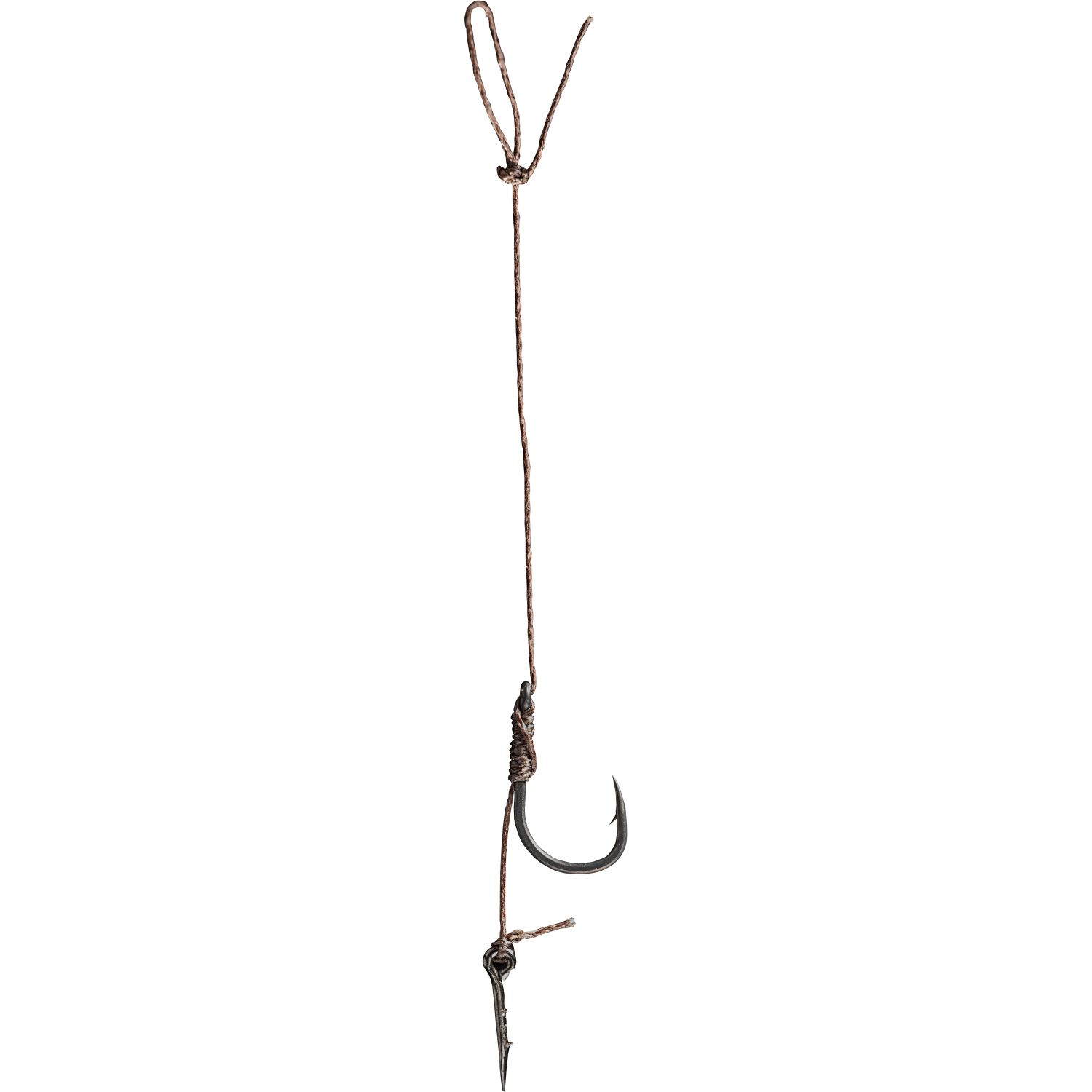 BKK Snelled Feeder FT-1 Bayonet Rigs-Braid