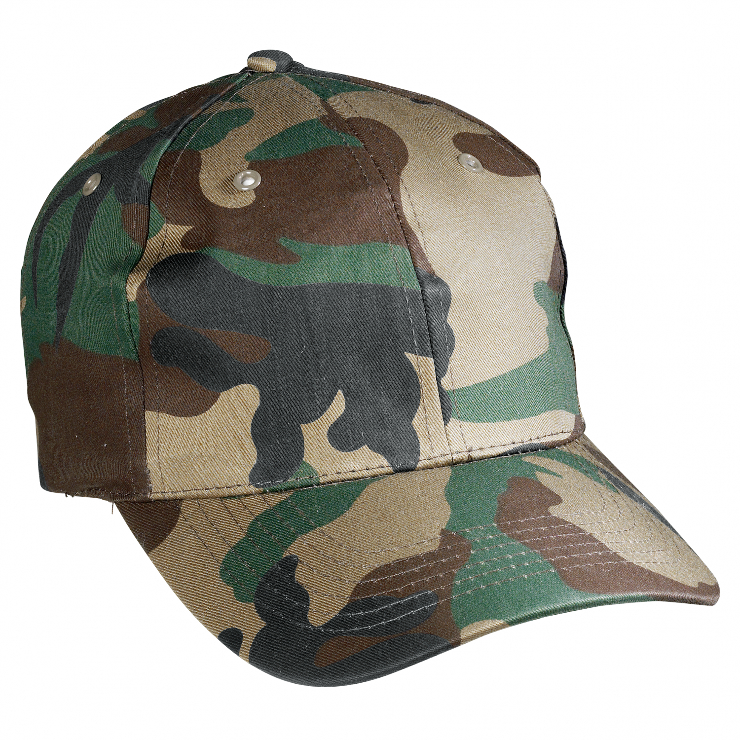 Miltec Baseball Cap (Woodland)
