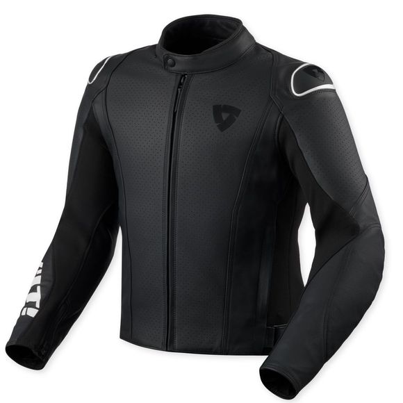 Rev it QUADRATIC Motorcycle Jacket - Black / WhiteRef: RI1757