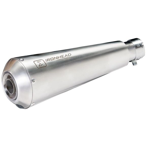 Silencieux Iron Head CONICAL INOX - GrisRef : IRH0004 / OT464SS+OT465SS
