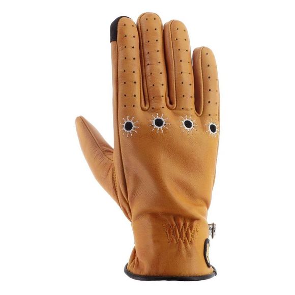 Helstons shine gloves - yellowRef: HS1162
