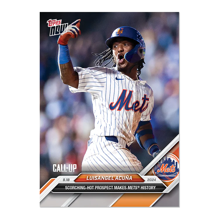 Luisangel Acuña - 2024 MLB TOPPS NOW® Card 717